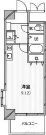 ビスタ江坂南の物件間取画像